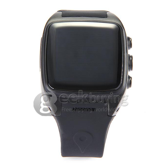 iMacwear SPARTA M7 1.54 Inch Touch Screen 3G Smart Watch Phone IP67 Waterproof Rating Android 4.4 Dual Core CPU - Black