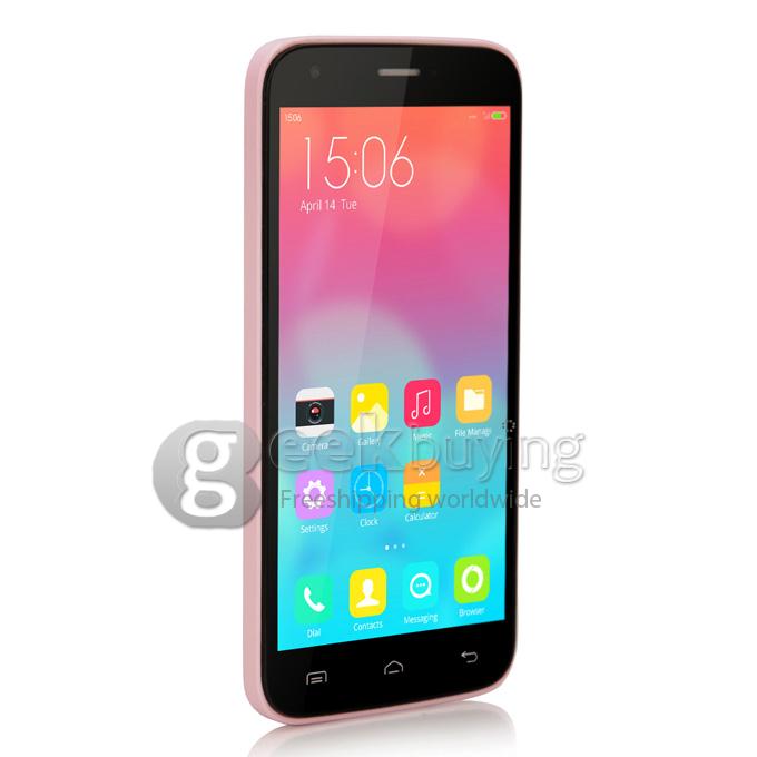 Doogee Valencia 2 Y100 5.0inch Android 4.4 1GB 8GB MTK6592 Octa Core 1.7GHz Smartphone 13.0MP 3G GPS OTG Hotknot- Pink