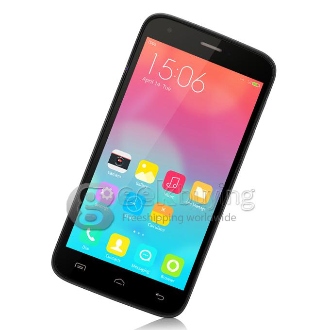 Doogee Valencia 2 Y100 5.0inch Android 4.4 1GB 8GB MTK6592 Octa Core 1.7GHz Smartphone 13.0MP 3G GPS OTG Hotknot- Black