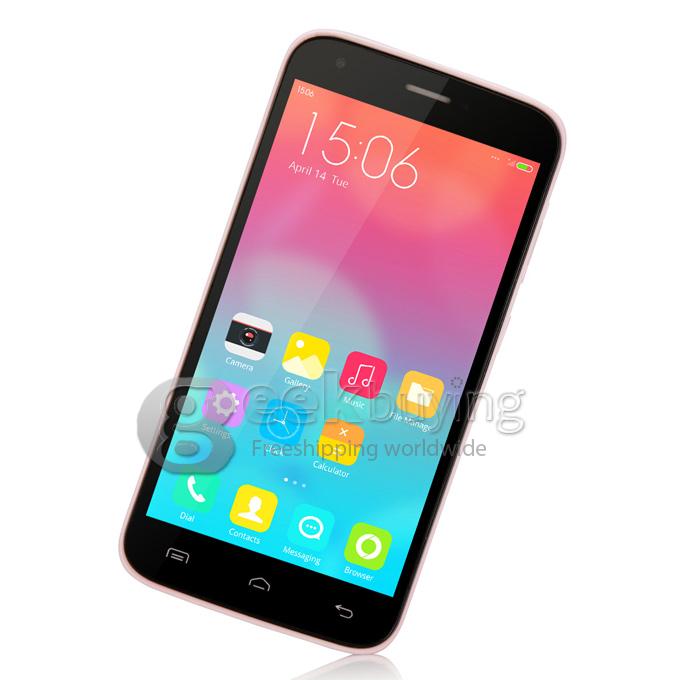 Doogee Valencia 2 Y100 5.0inch Android 4.4 1GB 8GB MTK6592 Octa Core 1.7GHz Smartphone 13.0MP 3G GPS OTG Hotknot- Pink