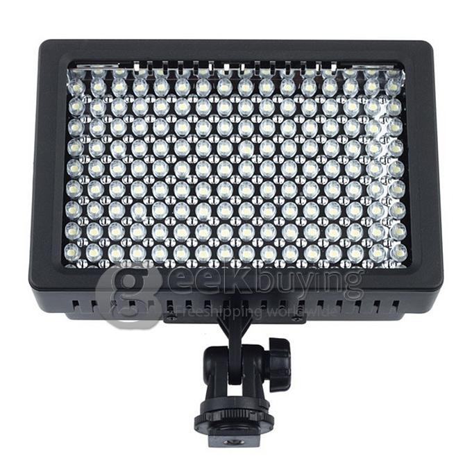 2015 NEW LD-160 LED Camera Video Light Lamp Panel 9.6W Dimmable For Canon Nikon Pentax DSLR Camera Video Camcorder