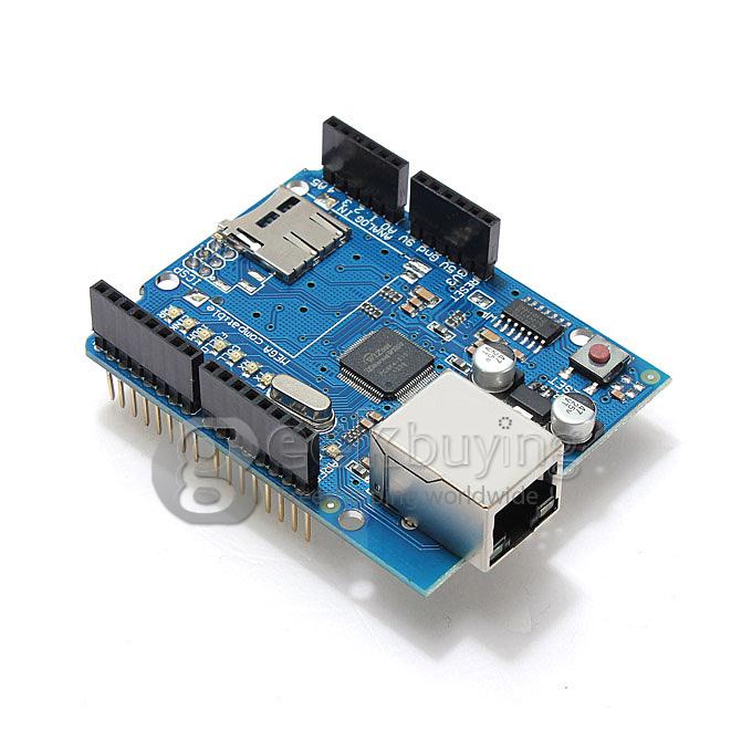 W5100 Ethernet Shield Module W5100 Micro-sd Card Slot For Arduino Uno 