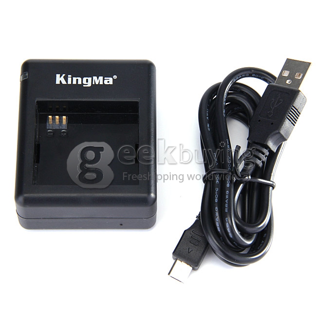 KingMa Battery Charger Dual Slot Charging Dock For Yi Xiaoyi Action Camera Camcorder