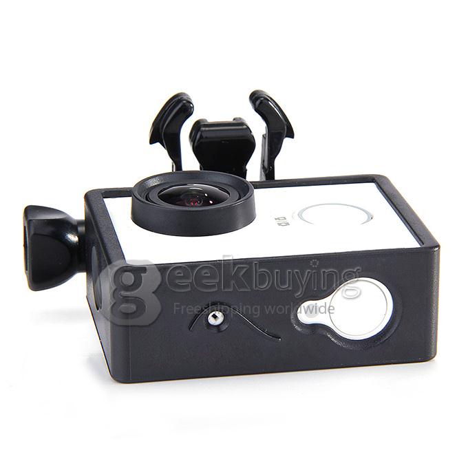 Portable Plastic Frame Mount Stand-alone Version For Yi Xiaoyi Sports Camera - Black