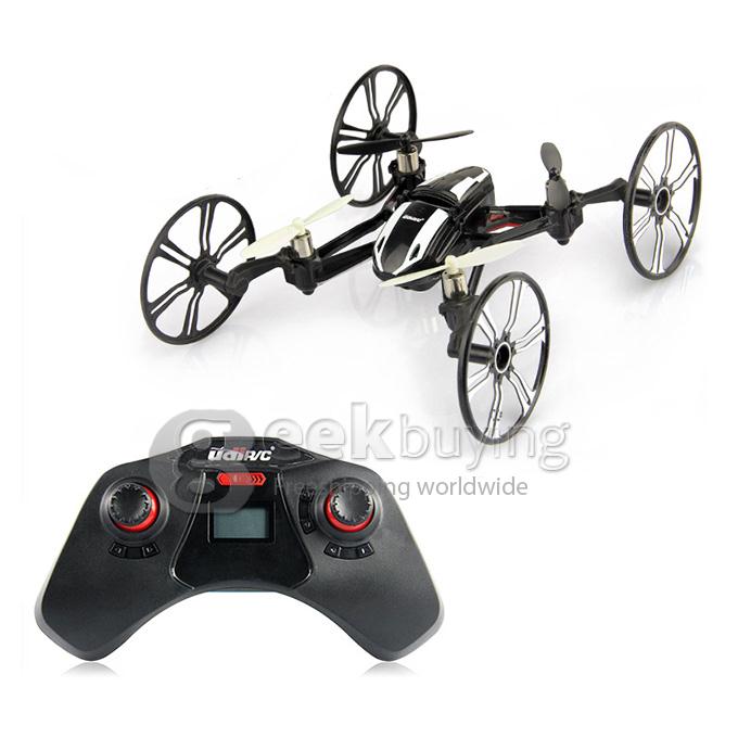 UDI U941 UFO 2.4G 6 Axis Gyro RC Quadcopter with 2.0MP Camera LED Lights - Black