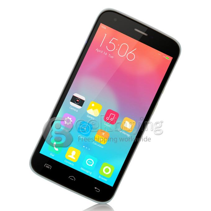 Doogee Valencia 2 Y100 5.0inch Android 4.4 1GB 8GB MTK6592 Octa Core 1.7GHz Smartphone 13.0MP 3G GPS OTG Hotknot- Blue