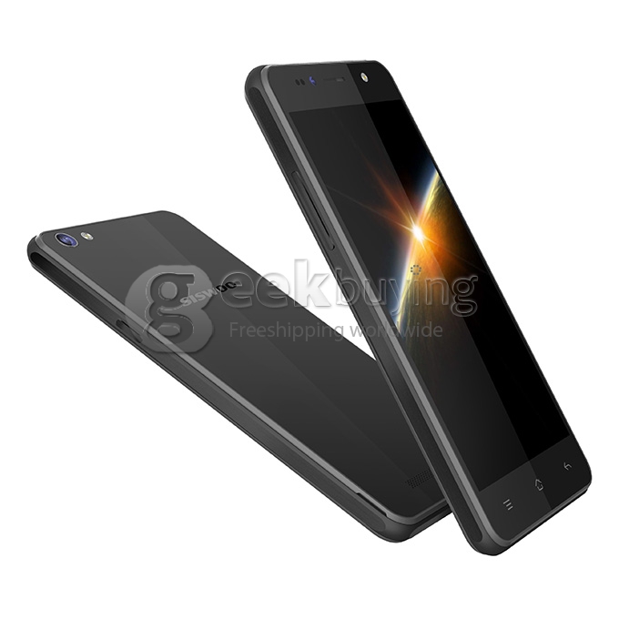 SISWOO C50 5.0inch 4G FDD-LTE Android 5.0 Smartphone MTK6735 Quad Core 1GB RAM 8GB ROM 8.0MP IPS HD - Black