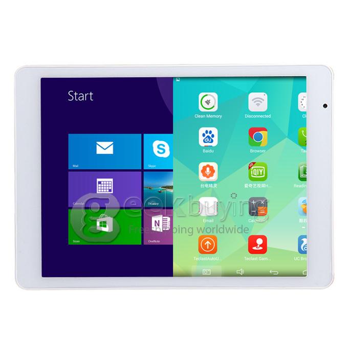 [Spain Stock]Teclast X98 Air II Dual OS 2GB/64GB Win8 & Android 4.4 Tablet PC Intel Z3736F Quad Core 2.16GHz 9.7