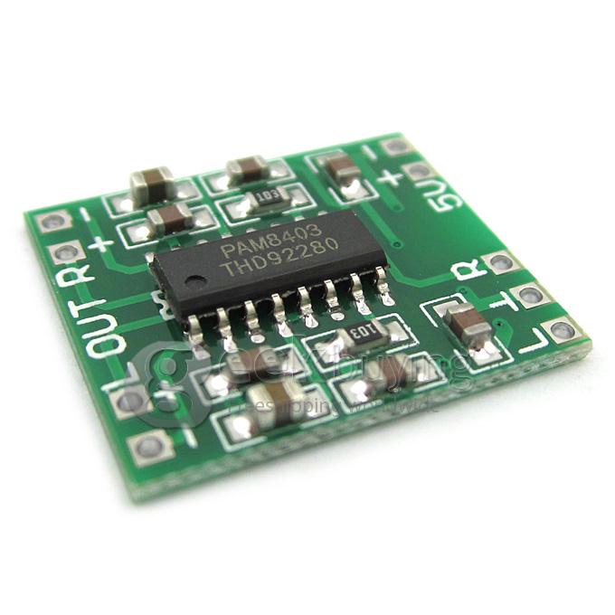 PAM8403 DC 5V Class D Mini Digital Amplifier Board Module For DIY Project