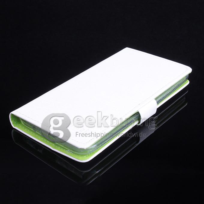 Protective PU Leather Case Hard Case Cover with for ASUS Zenfone 2 5.5inch - White