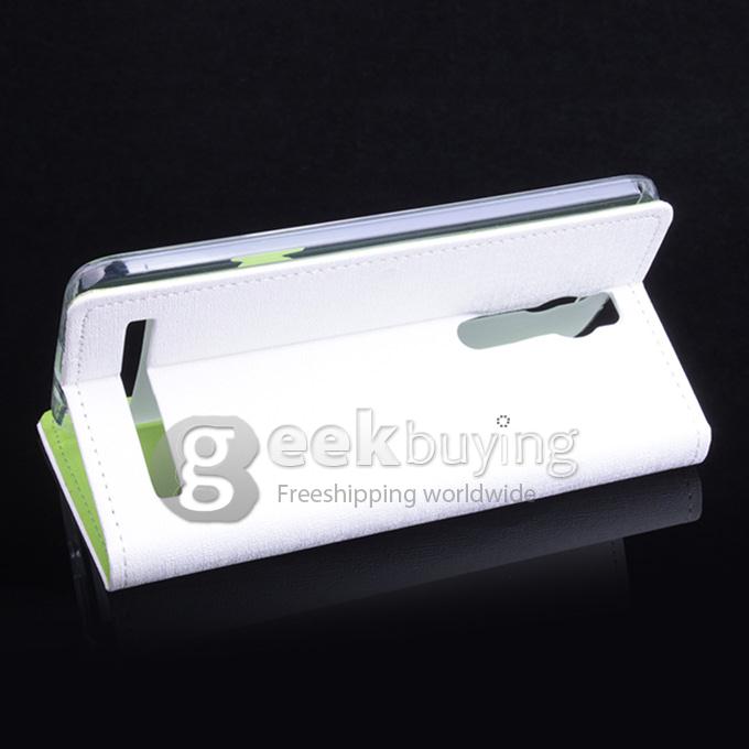 Protective PU Leather Case Hard Case Cover with for ASUS Zenfone 2 5.5inch - White
