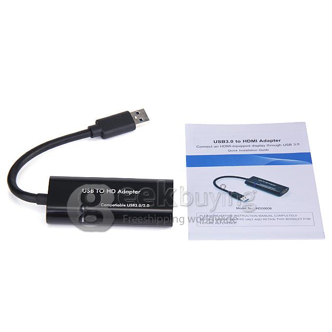 HD0006 USB 3.0 to HDMI Adapter