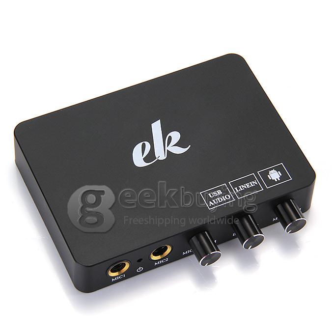 EK K1 USB Audio Multimedia Kara OK Player 50Hz-17KHz For Smartphone IPAD Smart TV TV Box MID
