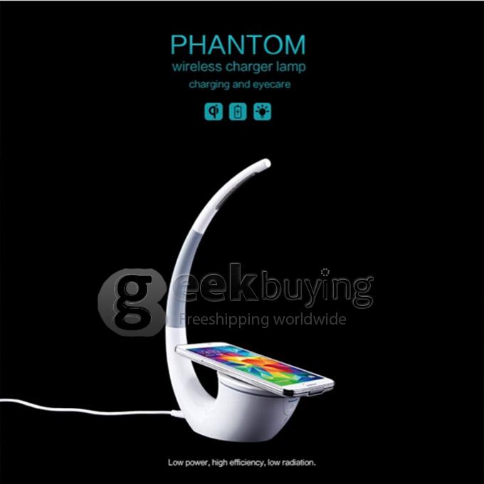 Nillkin MC004 Qi Standard 300LM 5W LED Table Lamp Phantom Wireless Charger Lamp For Samsung iPhone Nokia