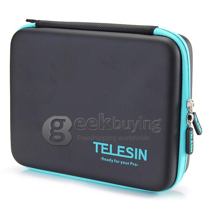 Telesin Yi-PRC Waterproof Travel Bag Travel Large Carry Case for Xiaoyi Yi Xiaoyi Camera - Black
