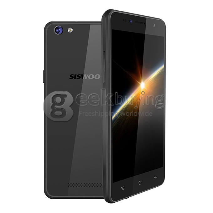 SISWOO C50 5.0inch 4G FDD-LTE Android 5.0 Smartphone MTK6735 Quad Core 1GB RAM 8GB ROM 8.0MP IPS HD - Black