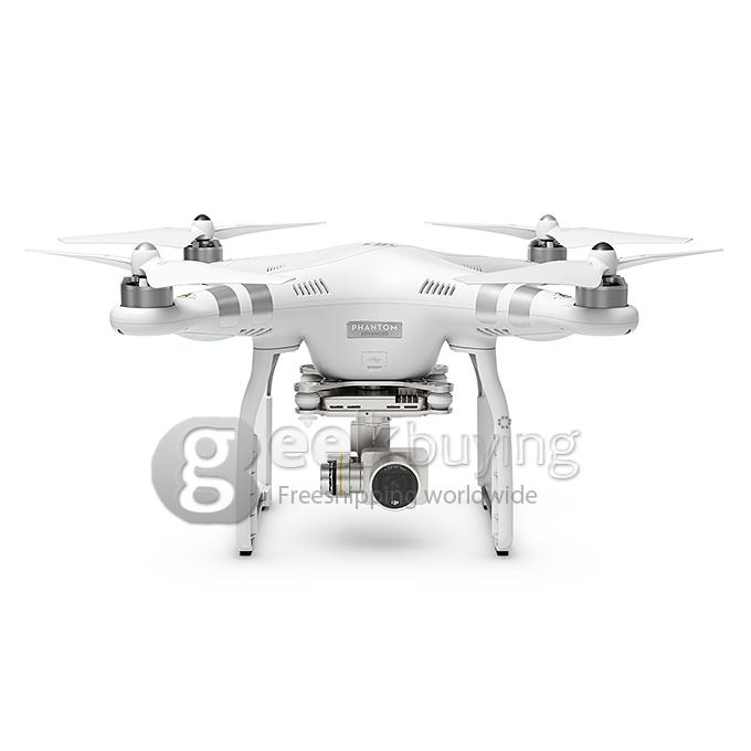 DJI Phantom 3 Advanced Version with Extra Battery 1080P Camera GPS/GLONASS - White & Silver