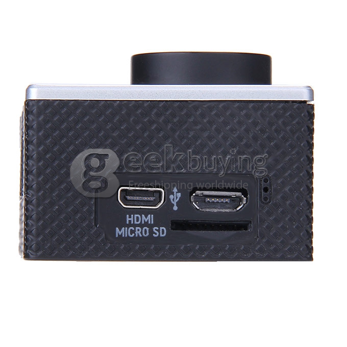 SOOCOO C10 WiFi Action Camera Novatek 96655 1080P 170 Wide Angle Lens Sports HD Camcorder - Silver