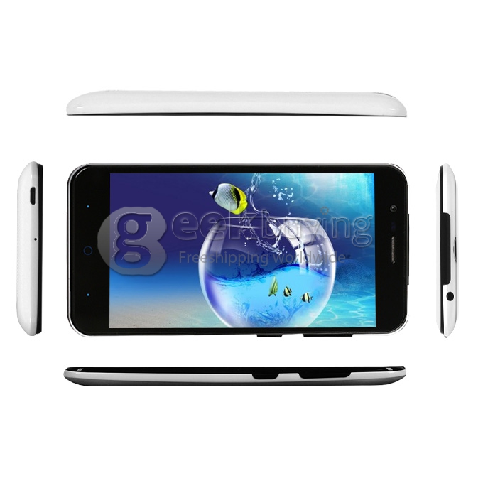 [HK Stock]Elephone P4000 5.0inch 64bit 4G LTE Android 5.1 Smartphone MTK6735 Quad Core 2GB RAM 16GB ROM 4800mAh Battery - White