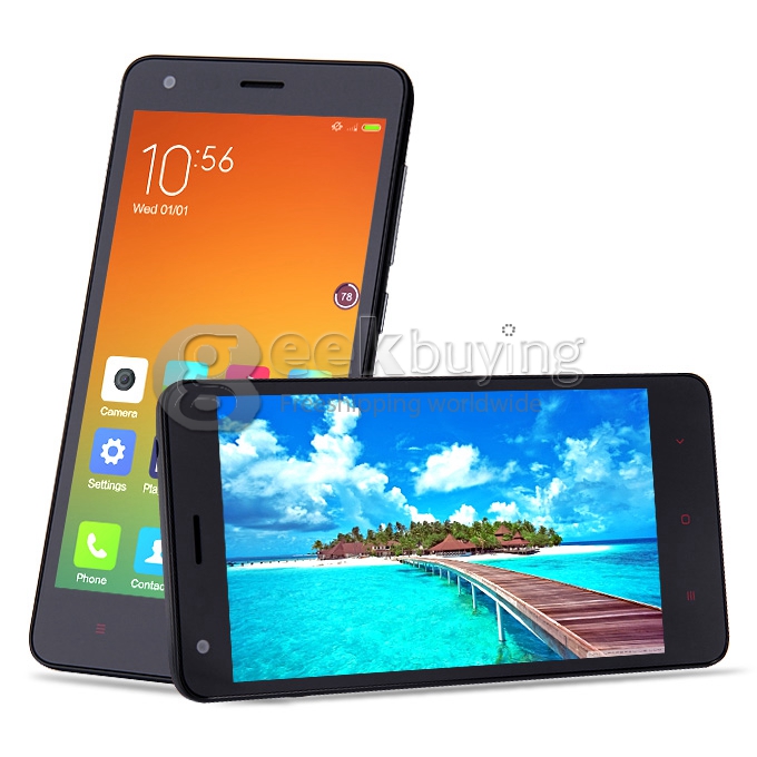[Spain Stock]Xiaomi Redmi 2 4G LTE 4.7inch Android Phone Qualcomm MSM8916 Quad Core 64bit MIUI 6 Smartphone IPS HD 1GB 8GB 8MP- Grey