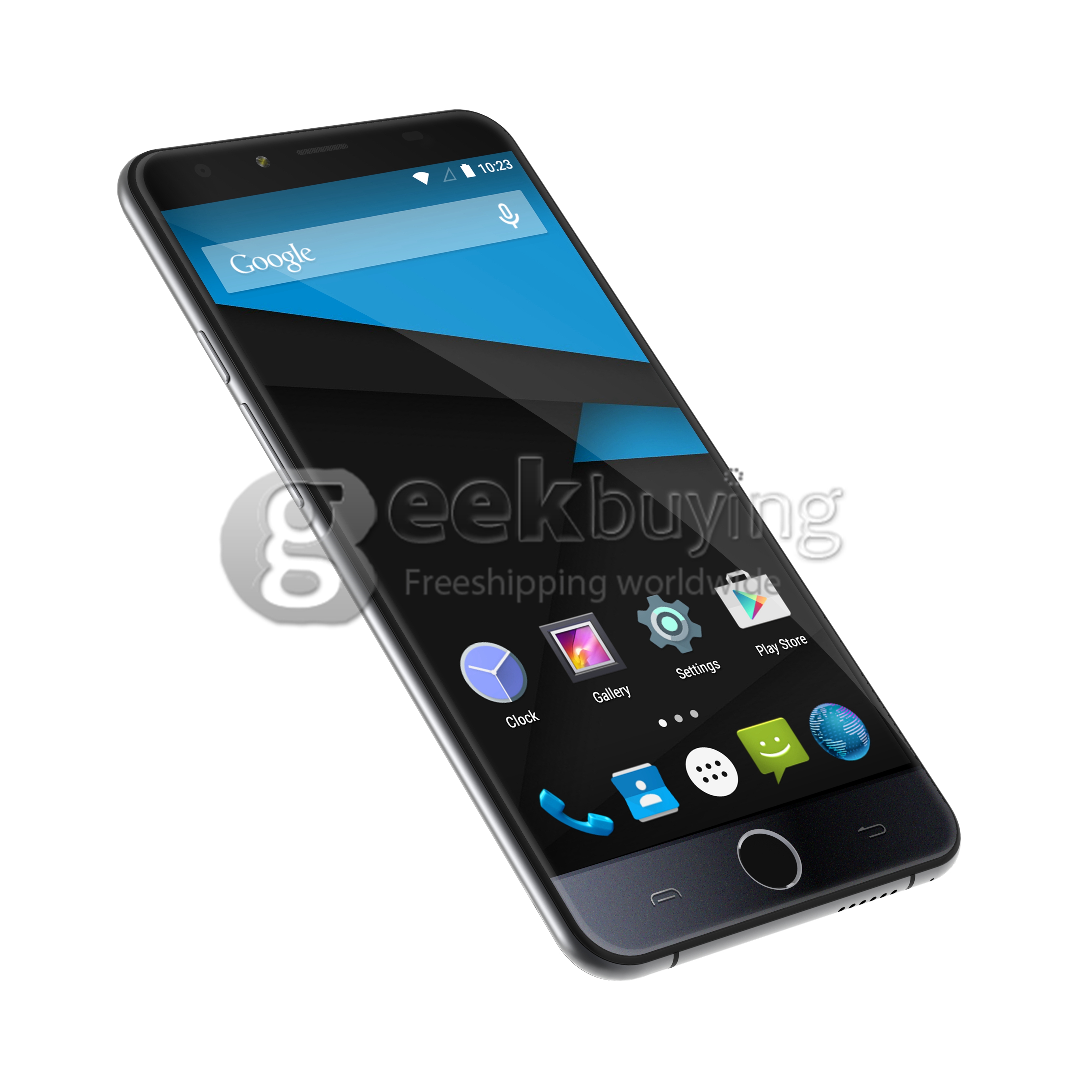 Ulefone Be Touch 5.5inch HD 4G LTE Smartphone Android 5.0 3GB 16GB 64bit MTK6752 Octa Core 1.7 GHz 13.0MP Fingerprint ID- Metal Grey
