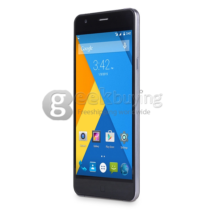 [HK Stock]Elephone P7000 64bit 4G LTE 5.5inch FHD Android 5.0 3GB RAM MTK6752 Octa Core 1.7GHz Smartphone 13.0MP Dual Camera - Black