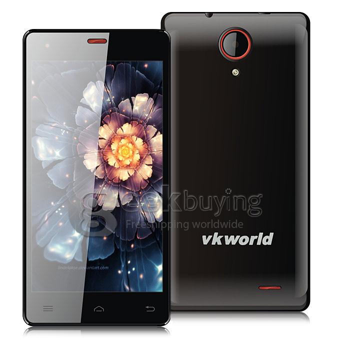 VKWORLD VK6735 5.0inch 4G FDD-LTE Android 5.1 Smartphone MTK6735 Quad Core 2GB 16GB 13.0MP Smart Wake Miracast - Black