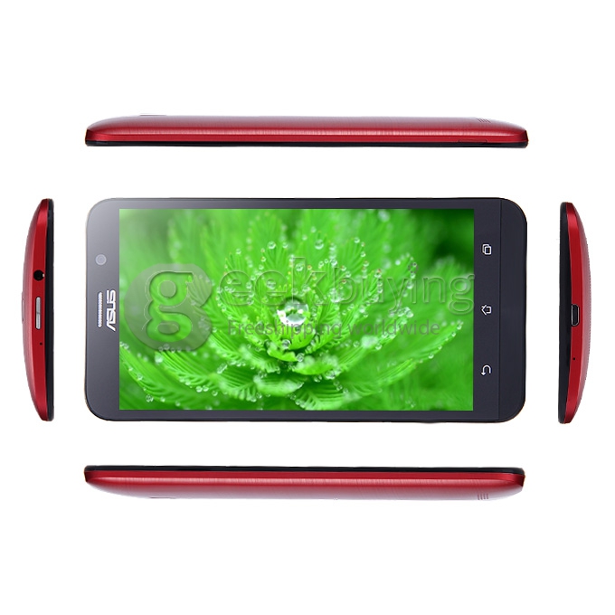 ASUS Zenfone 2 ZE551ML 5.5inch FHD 4G LTE Android 5.0 4GB 64GB Smartphone 64bit Intel Z3580 Quad Core 2.3 GHz IPS OTG NFC - Red