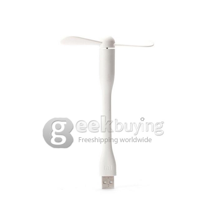 [Spain Stock] Original Xiaomi Portable USB Mini Fan Ultra-silenced Detachable Adjustable Fan For Laptop Powerbank USB Devices - White