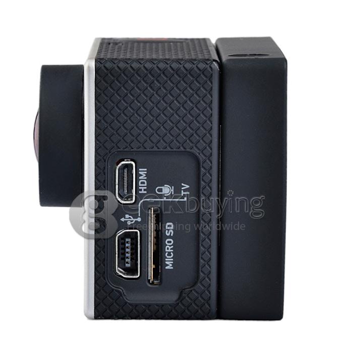 3.7V 2300mAh Extended Record Time Battery & Waterproof Backdoor Case For GoPro BacPac Hero 3