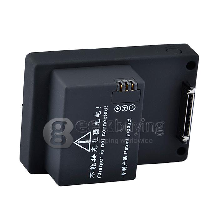 3.7V 2300mAh Extended Record Time Battery & Waterproof Backdoor Case For GoPro BacPac Hero 3