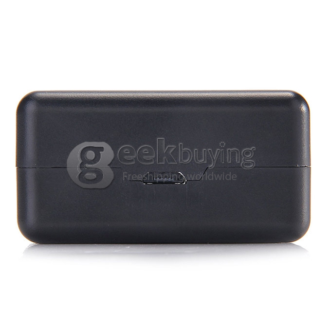 [HK Stock] Makibes Dual Ports Battery Charger Charging Dock For Xiaoyi Yi Xiaoyi Action Camera Camcorder - Black