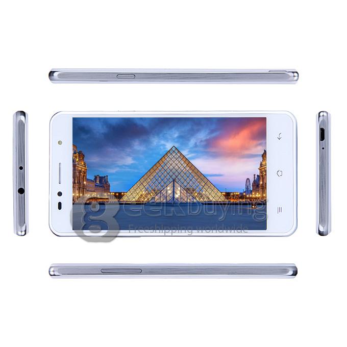 SISWOO C50-A 5.0inch 4G FDD-LTE Android 5.0 Smartphone MTK6735 Quad Core 1GB RAM 8GB ROM 8.0MP IPS HD - White