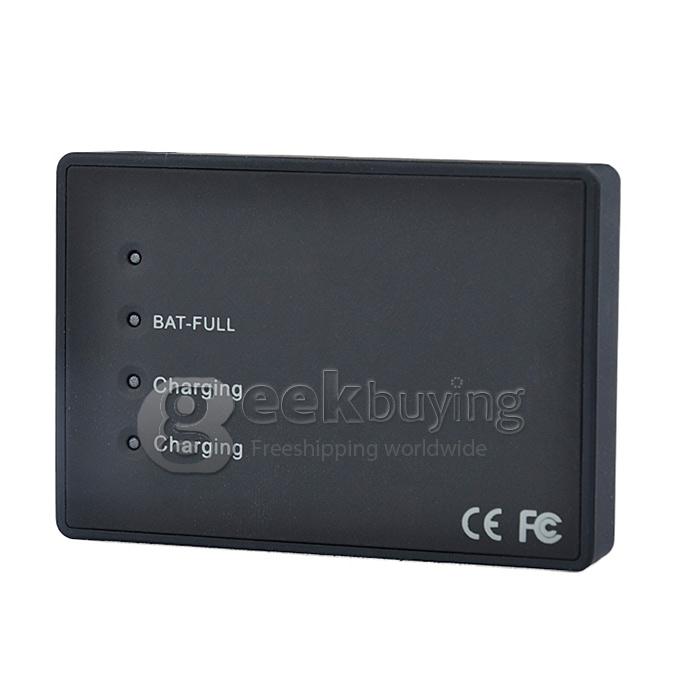 3.7V 2300mAh Extended Record Time Battery & Waterproof Backdoor Case For GoPro BacPac Hero 3