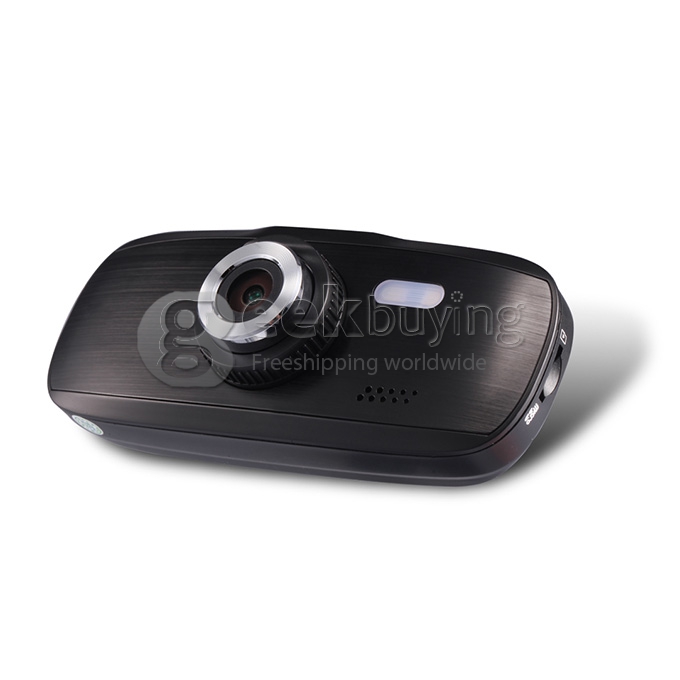 G1WT Full HD 1080P 2.7Inch 120 Degree Wide Angle G-Sensor Motion Detection HDMI/USB/AV-Out Car DVR Recorder - Black