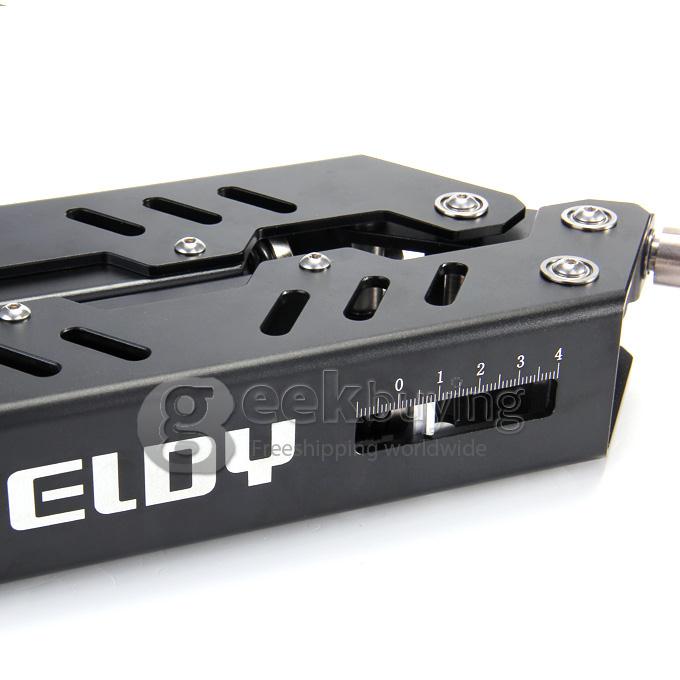 Wieldy HD-3600 Steadicam Triangle Double Damping Arms with Vest for Filming - Black