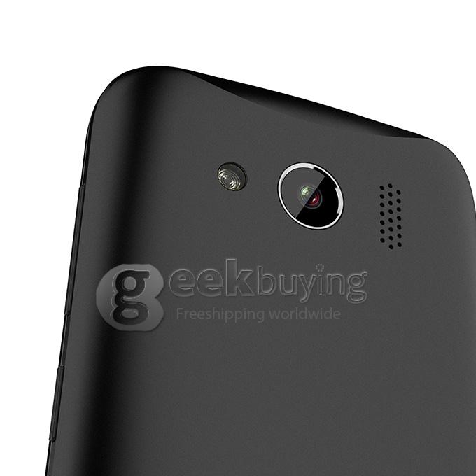 [HK Stock]Elephone G9 4.5inch 64bit 4G LTE Android 5.1 Smartphone MTK6735M Quad Core 1GB RAM 8GB ROM 8.0MP - Black