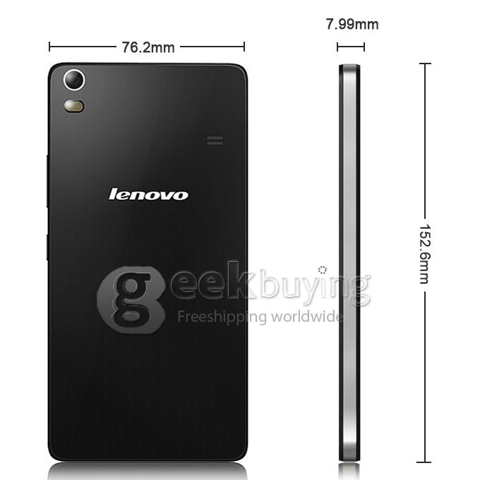 [HK Stock]Lenovo S8(A7600) 5.5inch Android 5.0 2GB 8GB 4G Smartphone 64bit MTK6752M Octa Core 1.5GHz 13.0MP OTG - Black
