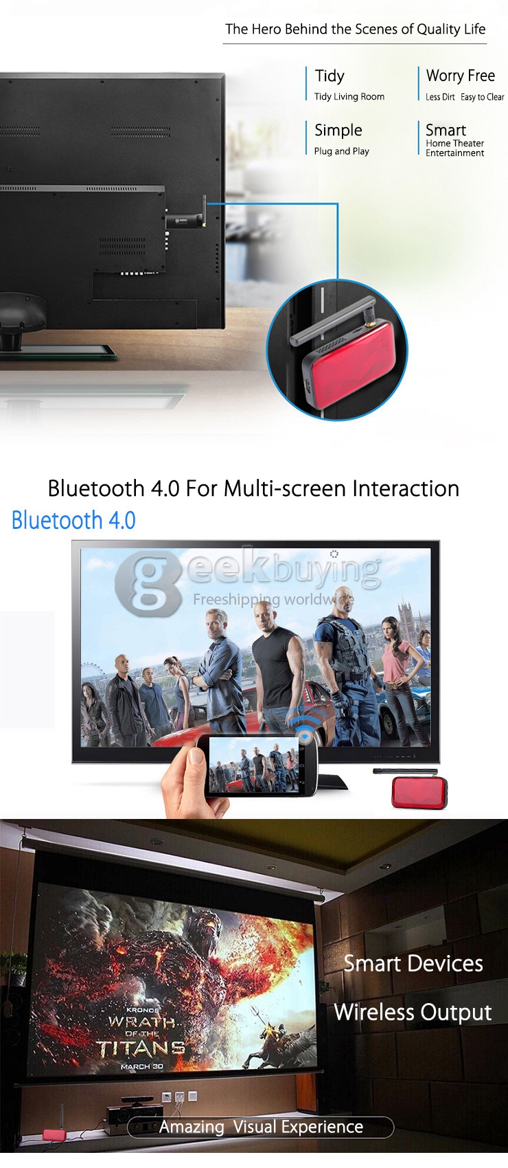 Ugoos UM3 Ubuntu 14.10 Android 4.4 Dual Boot  RK3288 Quad Core TV Stick Dongle TV Box 1.8G 2G/8G HDMI 802.11AC 2.4GHz/5GHz 2KX4K BT4.0 - Red
