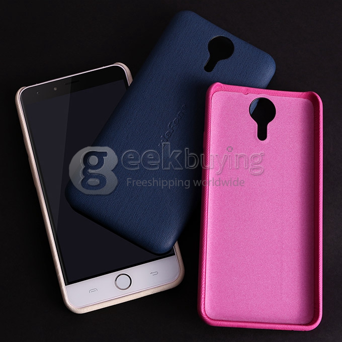 Protective Cover Case Fabric Art Style Case for Ulefone Be Touch / Be Touch 2 Smartphone - Blue