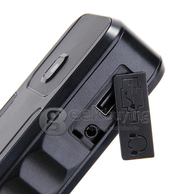 H-Mobile X8 SC6531CA 5600mAh Battery Walkie-talkie Four SIM Card Slot GSM 850/900/1800/1900MHz Multi Language - Black