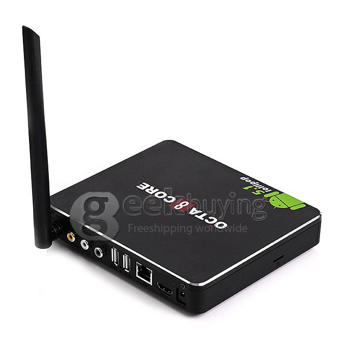 CSA90 Android 5.1 Lollipop TV Box RK3368 64-Bit Octa Core 2G/16G 2.4G/5G WiFi Gigabit LAN Bluetooth4.0 HDMI 4K H.265