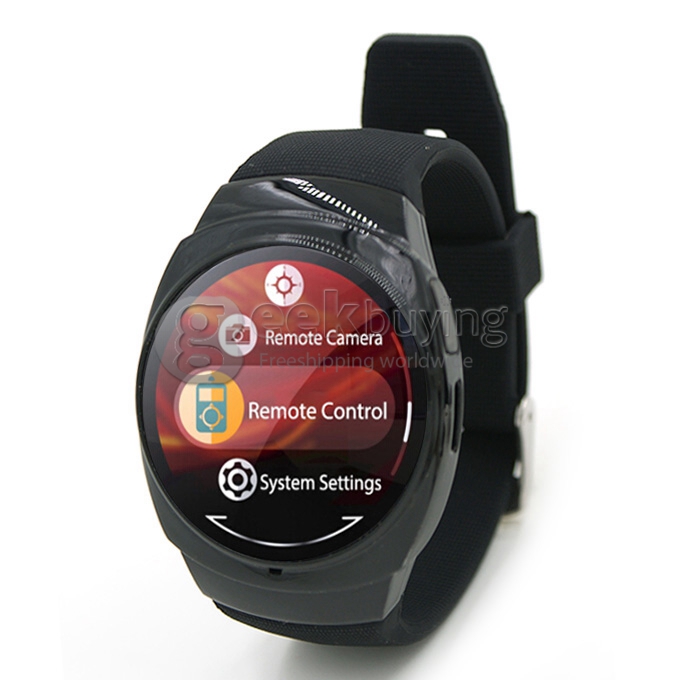 UO Bluetooth Smart Sports Watch Pedometer Stopwatch BT4.0 Waterproof For Andriod IOS - Black