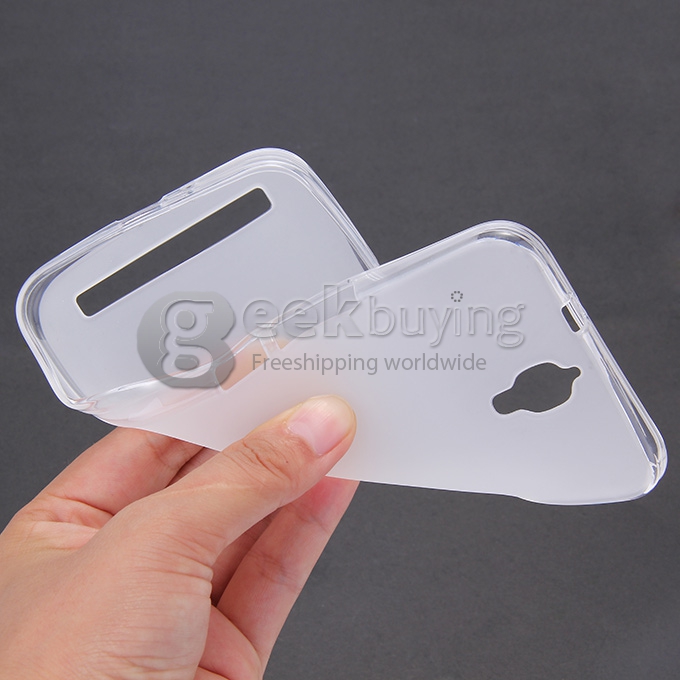 Original Silicone Protective Cover Soft Case for UMI EMAX Smartphone - White