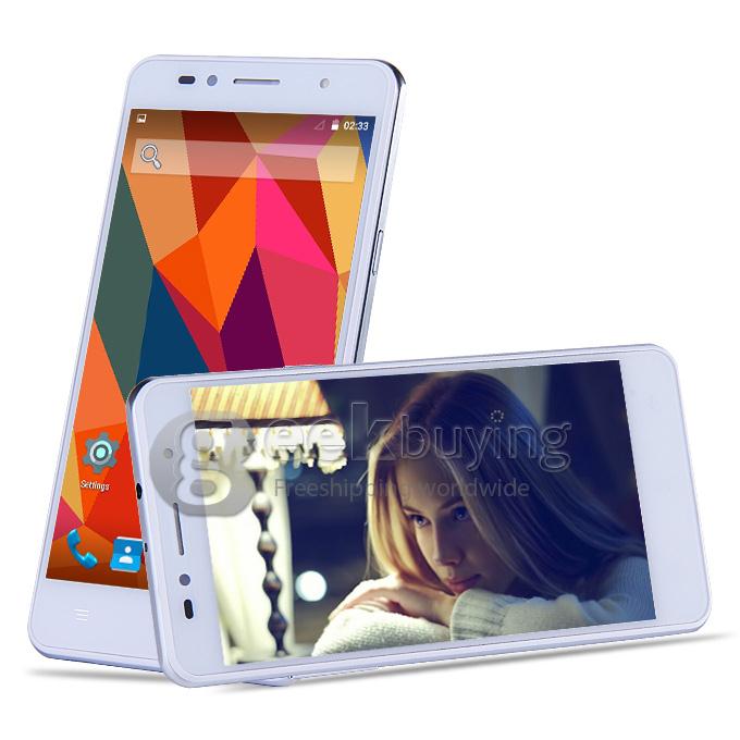 SISWOO C50-A 5.0inch 4G FDD-LTE Android 5.0 Smartphone MTK6735 Quad Core 1GB RAM 8GB ROM 8.0MP IPS HD - White