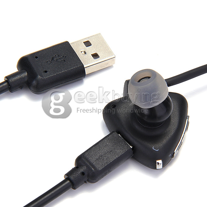 OVEVO SH03B Wireless Stereo BT4.0 Sport Headphone Capacitive MIC Waterproof Dustproof Shockproof - Black