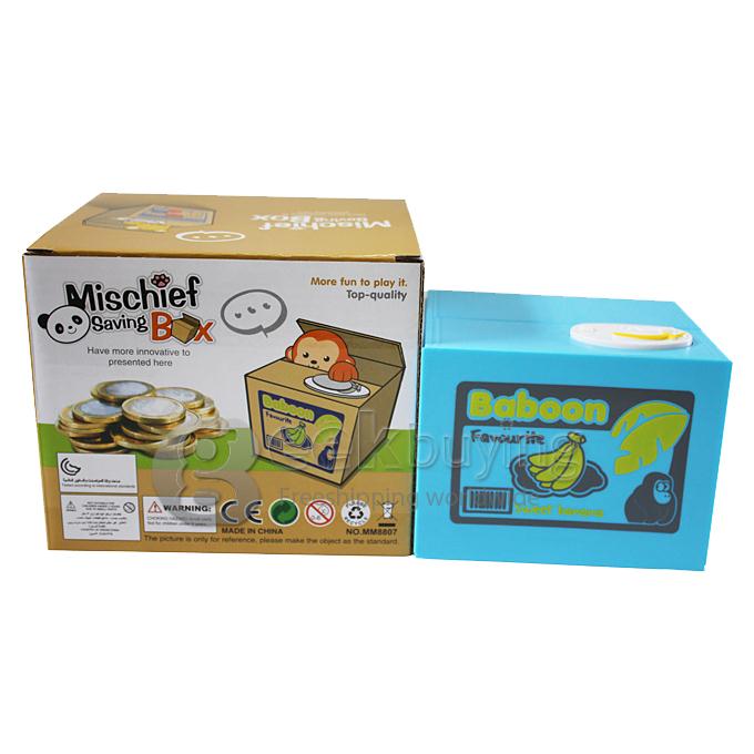 Stealing Coins Monkey Gift Money Bank Monkey Money Box