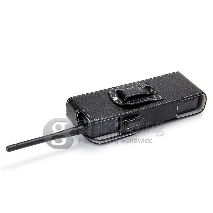 H-Mobile X8 SC6531CA 5600mAh Battery Walkie-talkie Four SIM Card Slot GSM 850/900/1800/1900MHz Multi Language - Black
