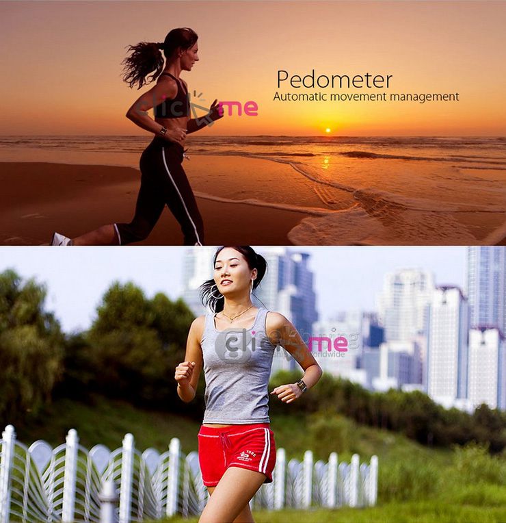 U80 Bluetooth Smart Watch Notification Sedentary Reminder for Android 3.0 or above - Red