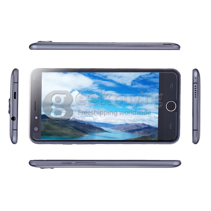 Ulefone Be Touch 5.5inch HD 4G LTE Smartphone Android 5.0 3GB 16GB 64bit MTK6752 Octa Core 1.7 GHz 13.0MP Fingerprint ID- Metal Grey